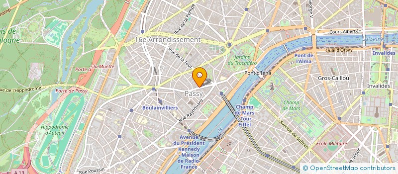 localisation de l'entreprise MADAME JOANA ATTHAR  PARIS