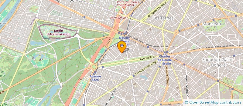 localisation de l'entreprise MADAME JOANA BARON  PARIS