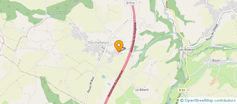 localisation de l'entreprise MADAME JOANA BISCAIA  TORCHEFELON