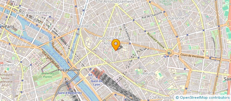 localisation de l'entreprise MADAME JOANA DUCREUX  PARIS