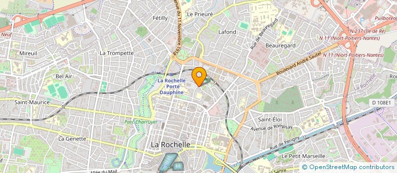 localisation de l'entreprise MADAME JOANA FAYE  LA ROCHELLE