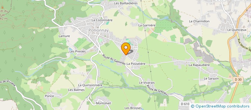 localisation de l'entreprise MADAME JOANA-FILIPA COSTA FIGUEIREDO  POLLIONNAY