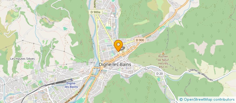 localisation de l'entreprise MADAME JOANA JARRY  DIGNE-LES-BAINS