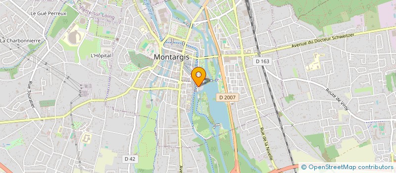 localisation de l'entreprise MADAME JOANA LAMEIRO DUARTE à MONTARGIS