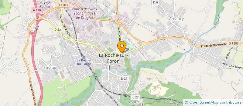 localisation de l'entreprise MADAME JOANA LOPES VALERIO à LA ROCHE-SUR-FORON