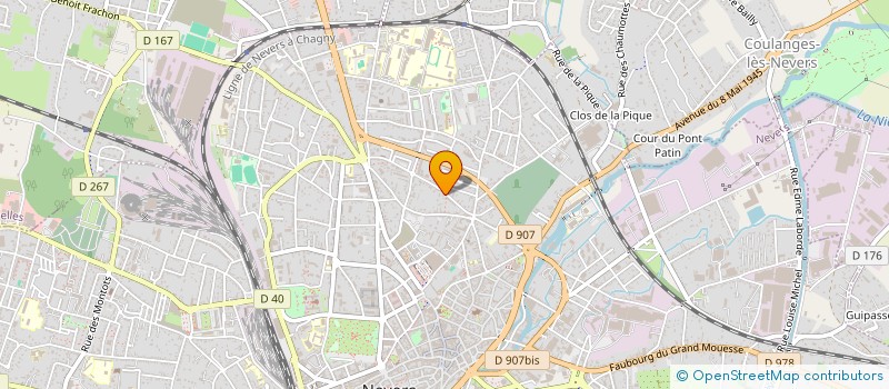 localisation de l'entreprise MADAME JOANA MOKEDDEM à NEVERS