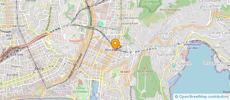 localisation de l'entreprise MADAME JOANA MORENO à NICE