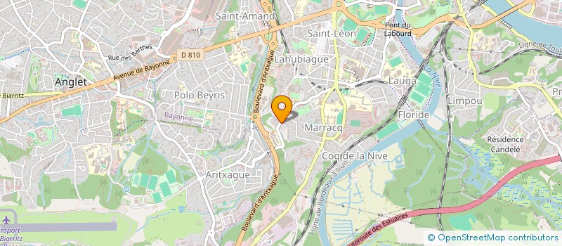 localisation de l'entreprise MADAME JOANA PECASTAINGS à BAYONNE