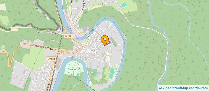 localisation de l'entreprise MADAME JOANA RITA CARREIRA VILARINHO  FUMAY