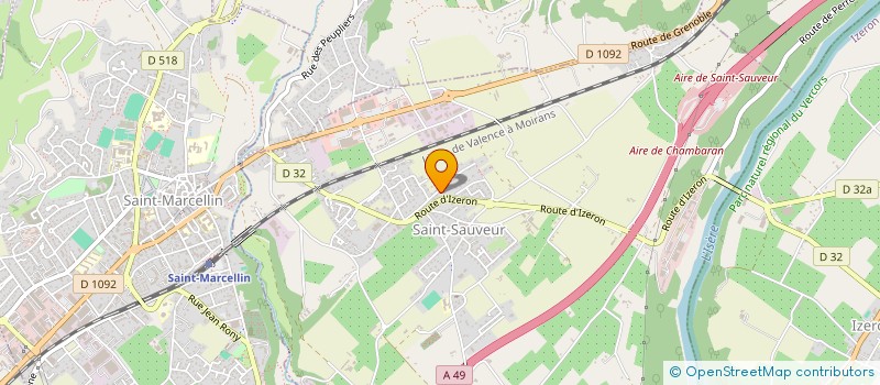 localisation de l'entreprise MADAME JOANA SAMBOU  SAINT-SAUVEUR