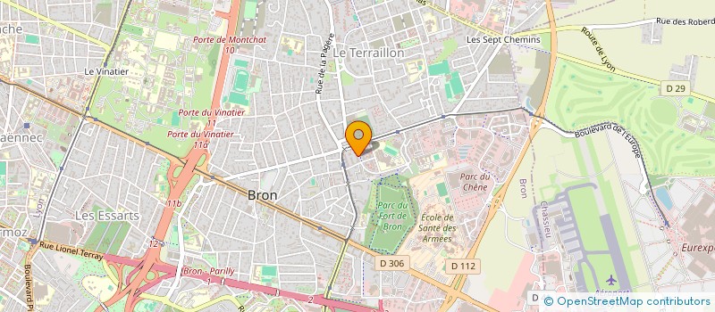 localisation de l'entreprise MADAME JOANA TOUCHAIS  BRON