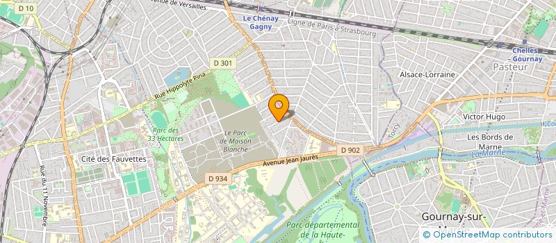 localisation de l'entreprise MADAME JOANE EFTEKHARI à NEUILLY-SUR-MARNE