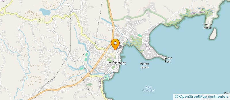 localisation de l'entreprise MADAME JOANE ERIDAN à LE ROBERT