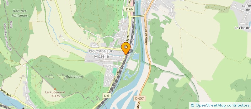 localisation de l'entreprise MADAME JOANE LINDINI  NOVEANT-SUR-MOSELLE