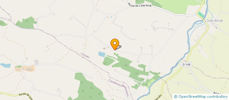 localisation de l'entreprise MADAME JOANE RIVIERE  NOUGAROULET