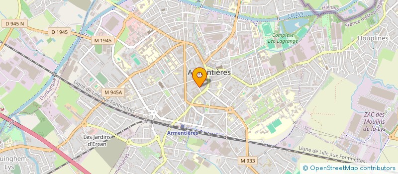 localisation de l'entreprise MADAME JOANNA ALFARROBA à ARMENTIERES
