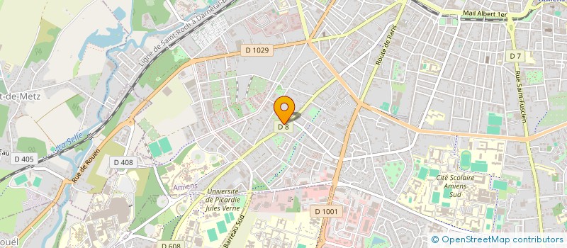 localisation de l'entreprise MADAME JOANNA BADR  AMIENS