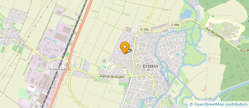 localisation de l'entreprise MADAME JOANNA BARTHELMEBS  ERSTEIN