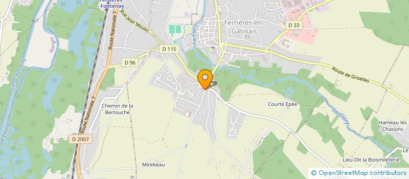 localisation de l'entreprise MADAME JOANNA BEAUVAIS  VERNEUIL D'AVRE ET D'ITON