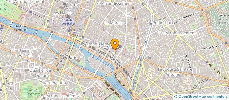 localisation de l'entreprise MADAME JOANNA BENHARROSH à PARIS