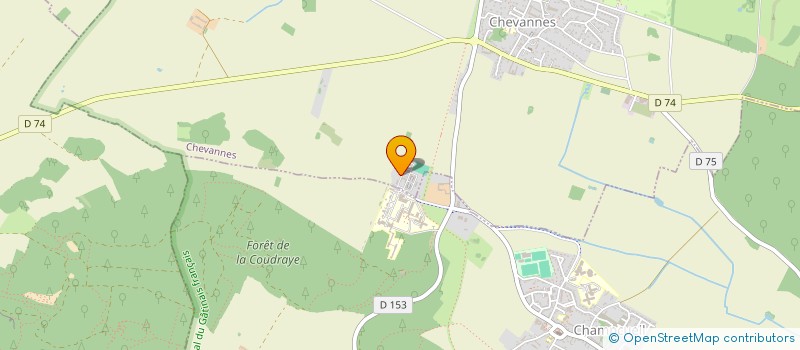 localisation de l'entreprise MADAME JOANNA BERNARD  CHEVANNES