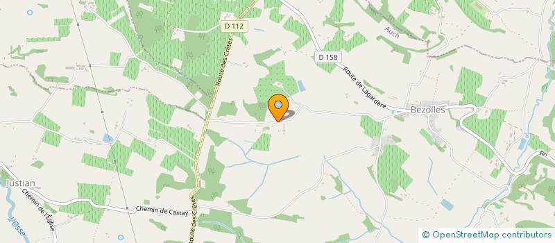 localisation de l'entreprise MADAME JOANNA BETOUS  BEZOLLES