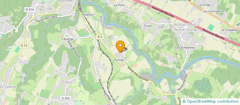 localisation de l'entreprise MADAME JOANNA BIELANSKA  SAINT-CERGUES