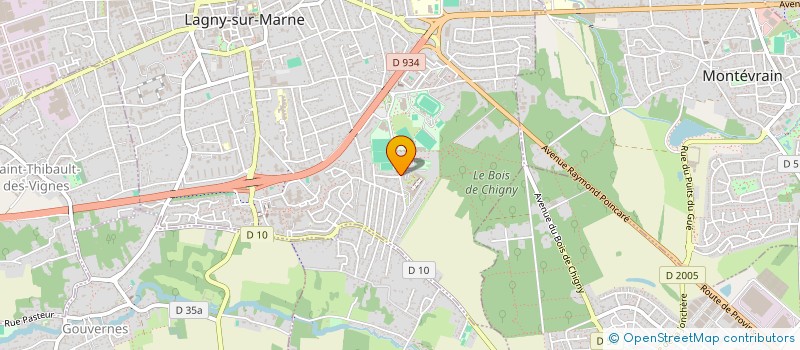 localisation de l'entreprise MADAME JOANNA BORRY  LAGNY-SUR-MARNE