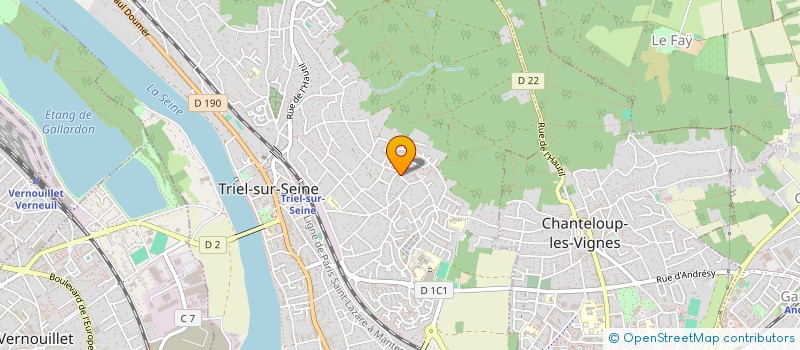 localisation de l'entreprise MADAME JOANNA BRITTBERG à TRIEL-SUR-SEINE