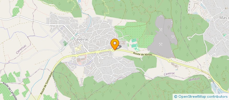 localisation de l'entreprise MADAME JOANNA COLOMINA  CAVEIRAC