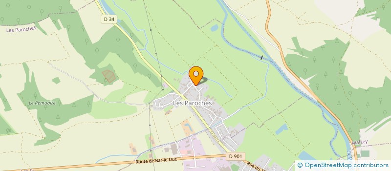 localisation de l'entreprise MADAME JOANNA CORDIER à LES PAROCHES