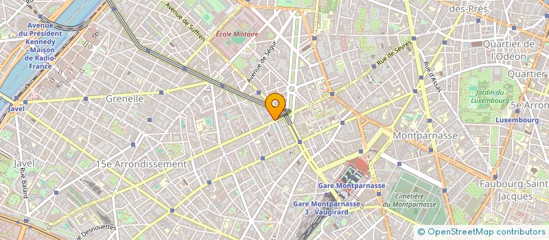 localisation de l'entreprise MADAME JOANNA CYBORON à PARIS