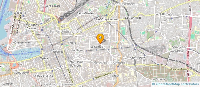 localisation de l'entreprise MADAME JOANNA DA SILVA à MARSEILLE