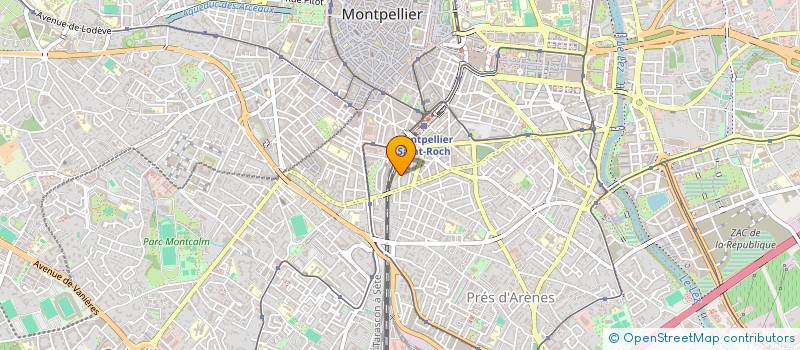 localisation de l'entreprise MADAME JOANNA DESILES à MONTPELLIER