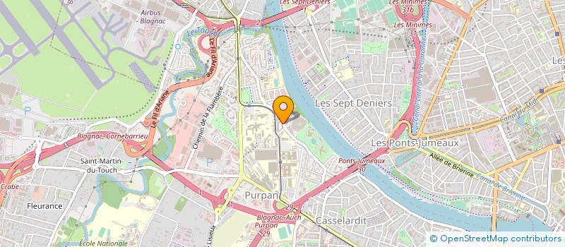 localisation de l'entreprise MADAME JOANNA DIONSO  TOULOUSE