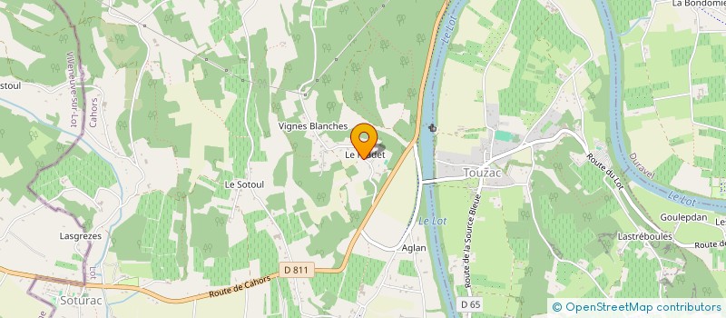 localisation de l'entreprise MADAME JOANNA EAREY  SOTURAC