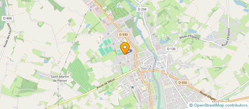 localisation de l'entreprise MADAME JOANNA FELIPE  PESSAC