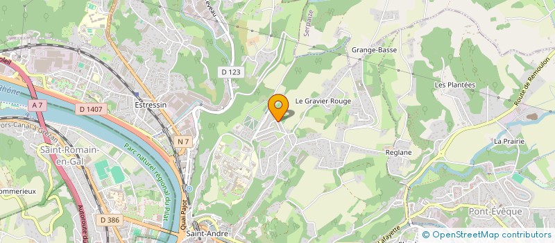 localisation de l'entreprise MADAME JOANNA FERNANDEZ à VIENNE