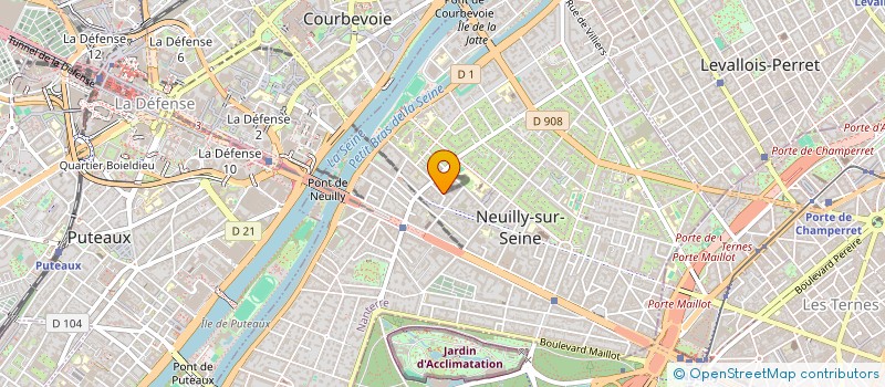 localisation de l'entreprise MADAME JOANNA FERRY à NEUILLY-SUR-SEINE