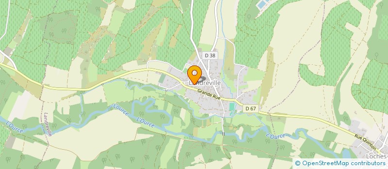 localisation de l'entreprise MADAME JOANNA FEVEREL  LANDREVILLE