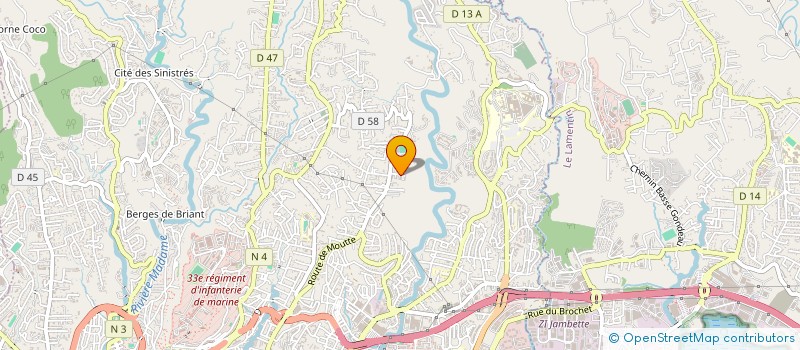 localisation de l'entreprise MADAME JOANNA FLORY  FORT-DE-FRANCE