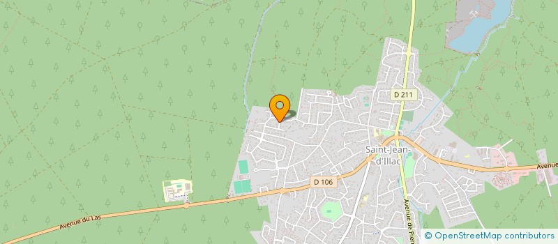 localisation de l'entreprise MADAME JOANNA GUIMBERTEAU  SAINT-JEAN-D'ILLAC