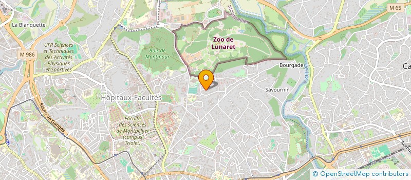 localisation de l'entreprise MADAME JOANNA GUIRAUD à MONTPELLIER