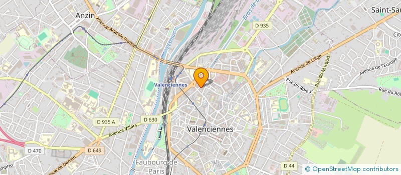 localisation de l'entreprise MADAME JOANNA GUTERRES à VALENCIENNES