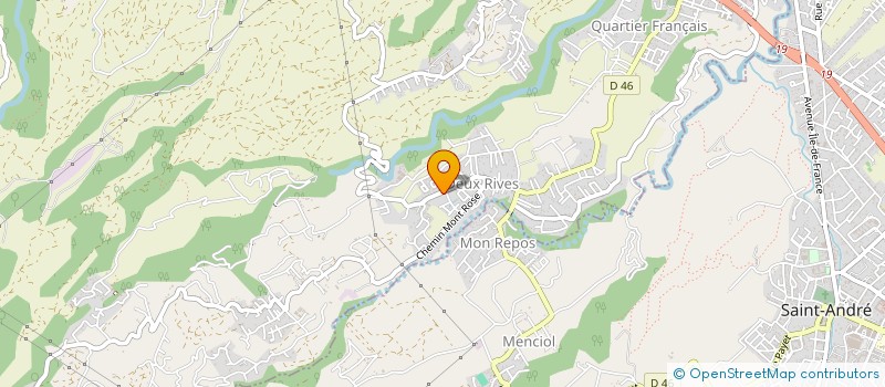 localisation de l'entreprise MADAME JOANNA HENRIETTE  SAINTE-SUZANNE