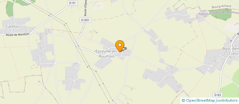 localisation de l'entreprise MADAME JOANNA HILES  FLANCOURT-CRESCY-EN-ROUMOIS