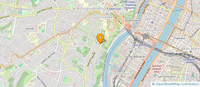 localisation de l'entreprise MADAME JOANNA HO-HUI-SEC  LYON