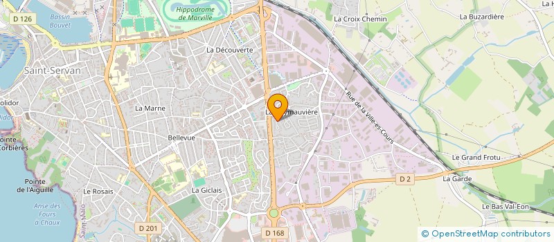 localisation de l'entreprise MADAME JOANNA INGARDEN  SAINT-MALO