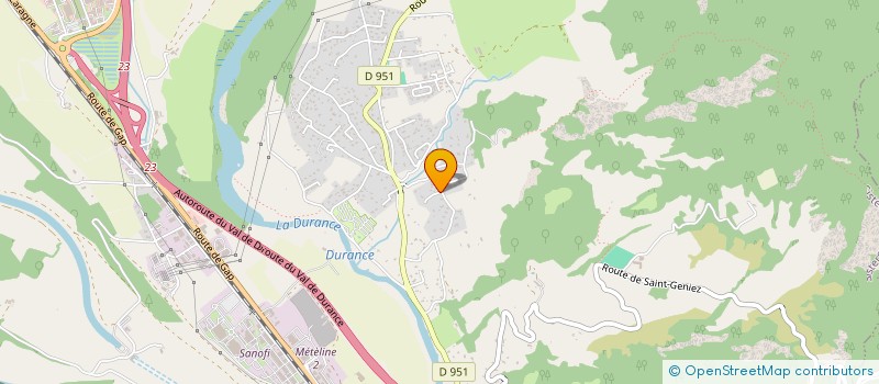 localisation de l'entreprise MADAME JOANNA JACKEL  SISTERON