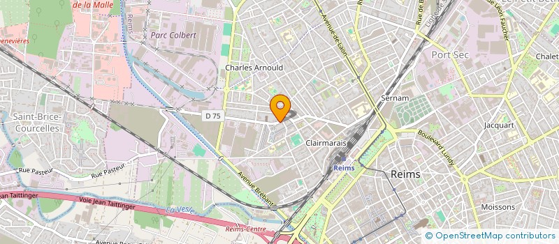 localisation de l'entreprise MADAME JOANNA LALOUM  REIMS